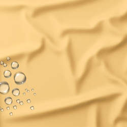 Wasserdichter Stoff VANILLE Vanille